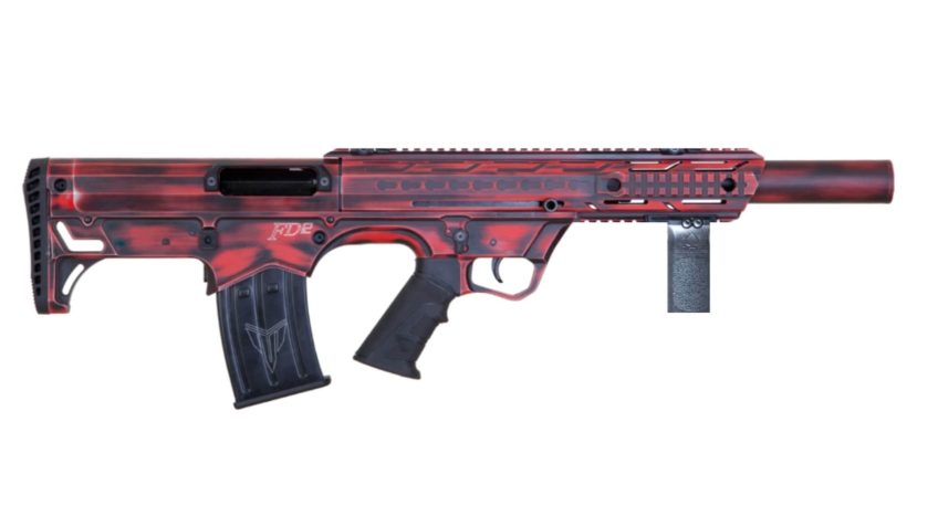 Black Aces Pro Series Bullpup Semi-Auto Shotgun – Red | 12ga | 18.5" Barrel | Barrel Shroud