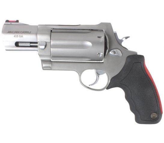 TAURUS M513 Raging Judge Large 454 Casull/410Ga/45 LC 3in 6rd Stainless Revolver (2-513039)