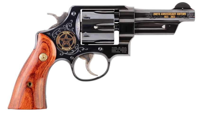 Smith & Wesson Texas Ranger 200th Anniversary .357 Magnum 4" 6rd Revolver, Blued – 13740-SW