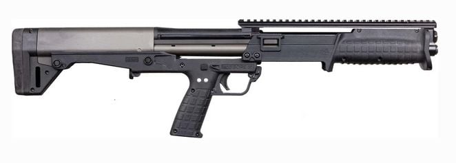 Kel-tec KSG .410 Bore 18.5" 14rd Shotgun w/ Flat Picatinny Rail, Black – KSG410BLKPR