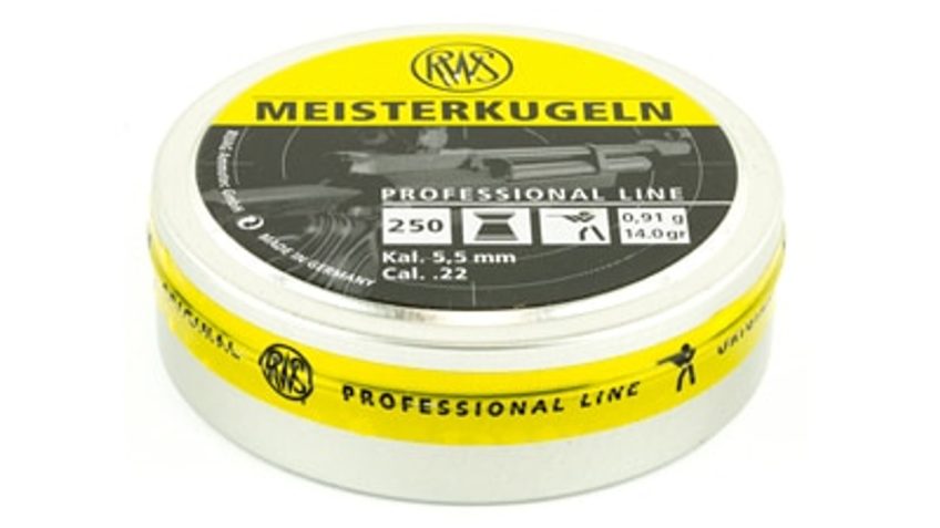 Umarex Meisterkugeln Professional Line, .22 Pellet, Tin of 250 2404458