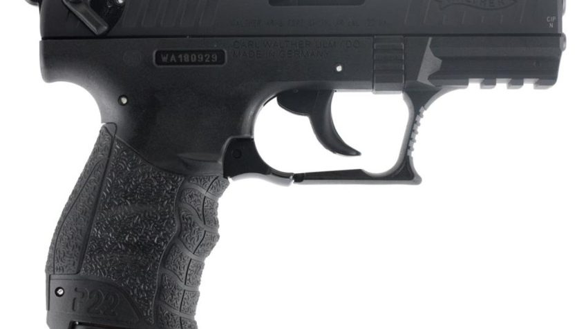 WALTHER P22QD 22 LR 3.4in 2x 10rd Semi-Automatic Pistol (5120500)
