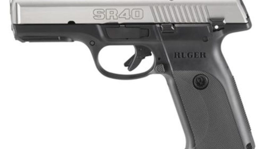 RUGER SR40 40 S&W 4.14in 15rd Semi-Automatic Pistol (3470)
