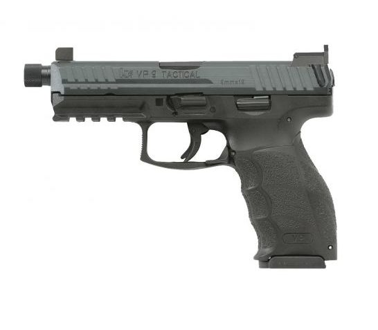 HK VP9 Tactical 9mm 4.7in 10rd 3 Magazines Semi-Auto Pistol with Night Sights (700009TLEL-A5)
