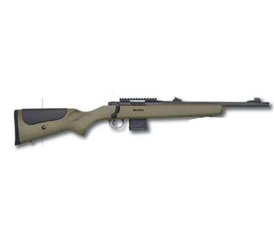 MOSSBERG MVP LR Tactical 16.25in 5.56mm NATO Green Bolt Action Rifle (27698)