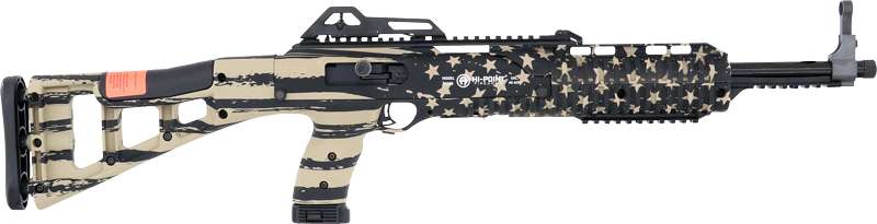 Hi-Point Firearms 45TS Carbine FDE American Flag 9mm 17.5″ Barrel 9-Rounds