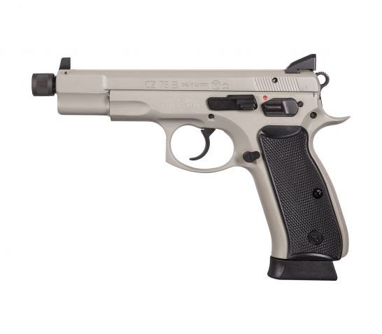 CZ 75 B Omega 9mm 5.21in 10rd Urban Grey Suppressor-Ready Pistol (01235)