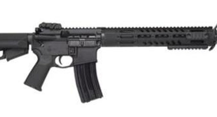DPMS Tac2 Semi-Automatic 30rd 5.56mm Matte Black 16in AR15 Rifle with Bayonet Lug and Flash Hider (60545)