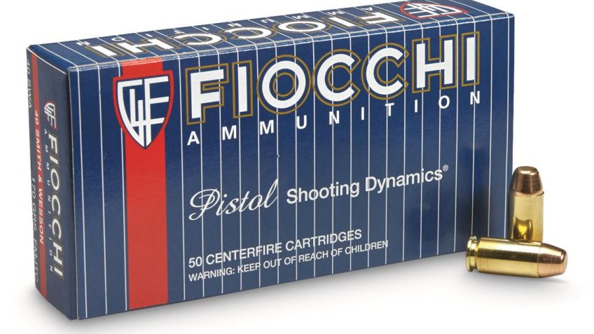 FIOCCHI Range Dynamics .40 S&W 170Gr FMJTC 1000rd Case Ammo (40SWA-CASE)
