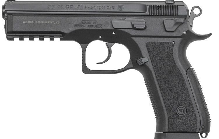 CZ SP-01 Phantom 9mm Luger 4.6in 10rd Single/Double Pistol (01258)