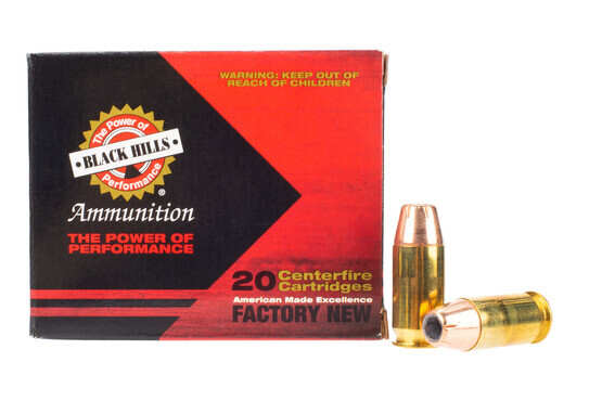 .45 ACP – +P 230 Grain Jacketed Hollow Point – Black Hills – 20 Rounds