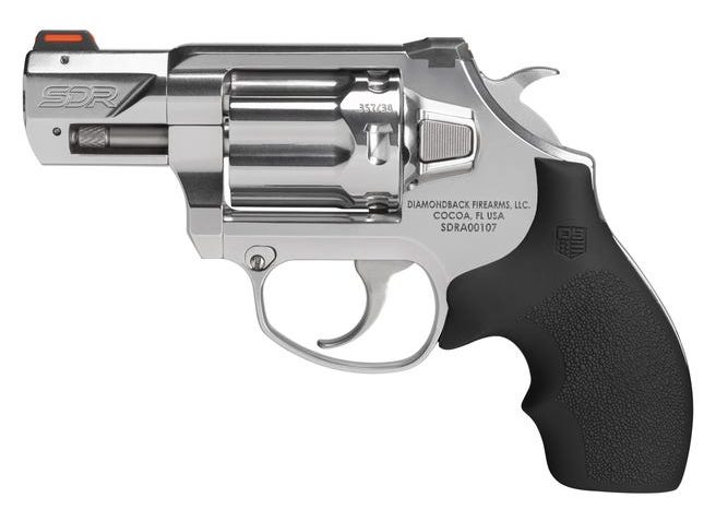 Diamondback Firearms SDR .357 Magnum DA/SA Revolver – 2″ – Polished Stainless Steel