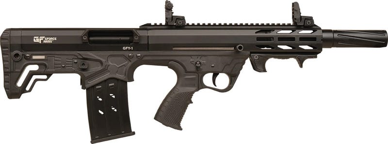 G-Force GFY-1 Bullpup 12 Gauge 18.5" 5rd Shotgun, Black – GFY1DBLK