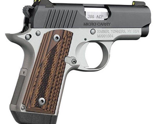 KIMBER Micro Carry Advocate 380 ACP Semi-Automatic Pistol (3300085)