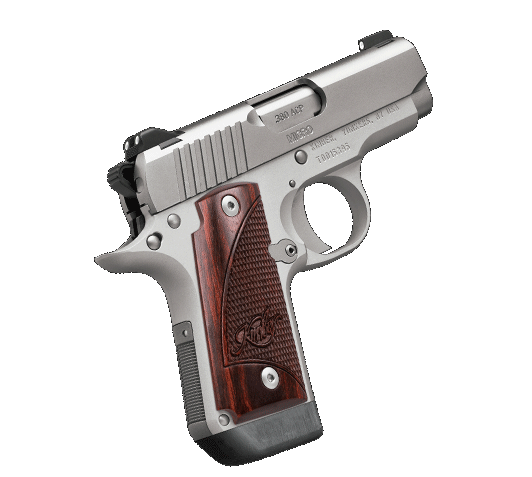 KIMBER Micro Stainless Rosewood .380 ACP 2.75in 7rd Semi-Automatic Pistol (3300103)