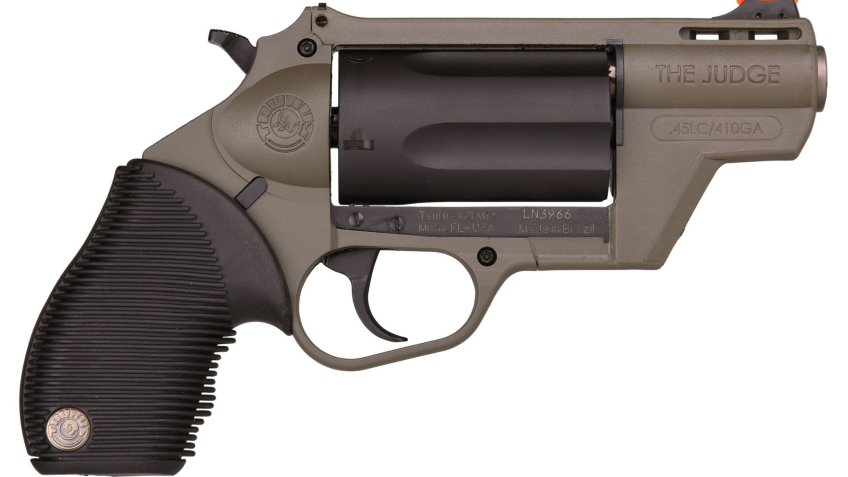 Taurus Public Defender Polymer Double-Action Revolver  – O.D. Green