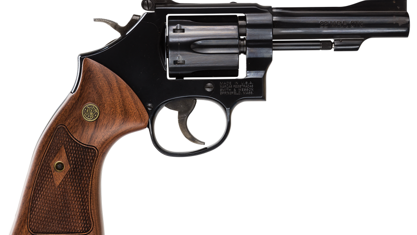 Smith & Wesson Model 48 Classic Double-Action Revolver – .22 WMR – 4”