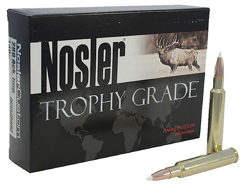 Nosler Trophy Grade .280 Remington 140 Grain Centerfire Rifle Ammo