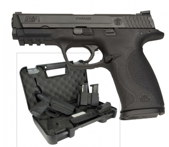 SMITH & WESSON M&P9 Carry and Range Kit 9mm 4.25in 3x 17rd Black Pistol (209331)