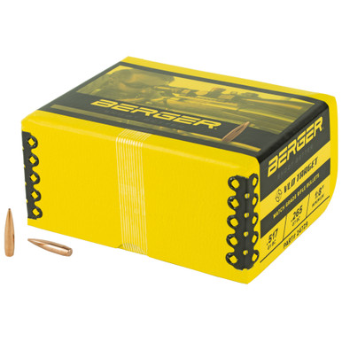 Berger Bullets VLD Target, .243 Diameter, 6MM/243 Winchester, 105 Grain, Boat Tail Hollow Point, 500 Count 24729