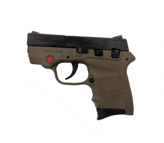 SMITH & WESSON M&P Bodyguard .380 Auto 2.75in 6rd FDE Pistol with Crimson Trace Laser (10168)