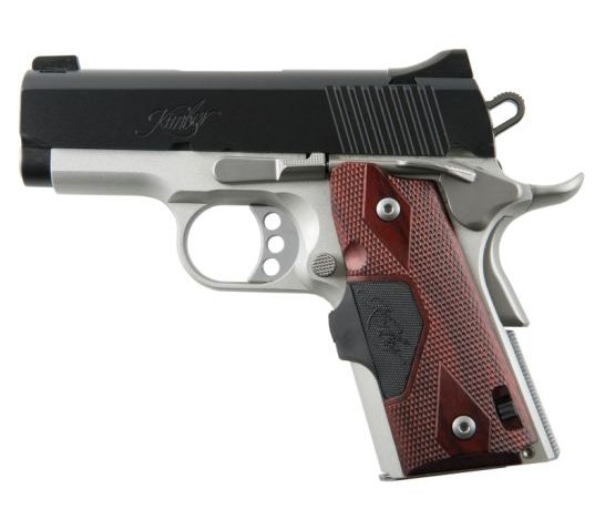 Kimber Ultra Crimson Carry II 45ACP 3 inch 7Rd w/Rosewood LaserGrips