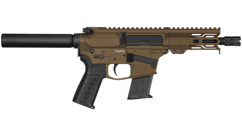 CMMG Banshee MK57 5.7x28mm Midnight Bronze AR-15 Semi Automatic Handgun
