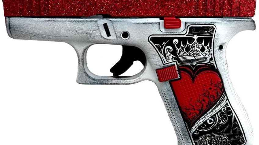 Glock 43X “Queen of Hearts” 9mm 3.4″ Barrel 10-Rounds