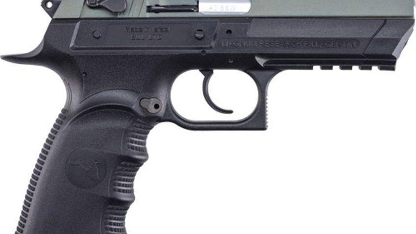 Magnum Research Baby Eagle III Full Size 40 S&W DA/SA Semi-Auto Pistol – 4.43″ – Northern Lights Cerakote