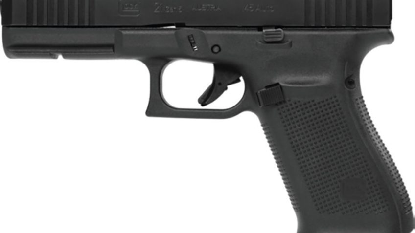GLOCK G21 G5 MOS 45 ACP Striker Fired Semi-Auto Pistol – 4.61″ – Gas Nitride – 10rd
