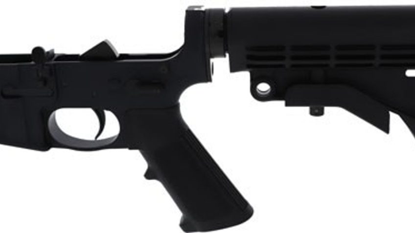 Anderson Complete Ar-15 Lower – Receiver Black Closed