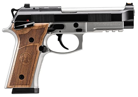 Beretta 92GTS Launch Edition Stainless / Black 9mm 4.7″ Barrel 15-Rounds