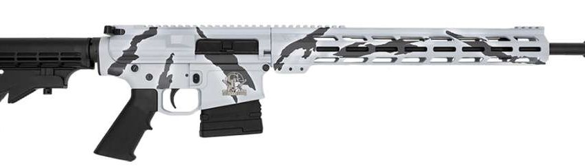 Great Lakes Firearms and Ammunition AR-10 Pursuit Snow Camo .308 Win 18″ Barrel 10-Rounds