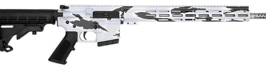 Great Lakes Firearms and Ammunition AR-15 Pursuit Snow Camo/SS .350 Legend 16″ Barrel 5-Rounds