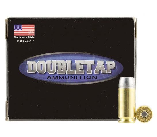 DoubleTap Ammunition 40200HC Hunter  40 SW 200 gr Hard Cast Solid 20 Per Box 50 UPC: 091037282279