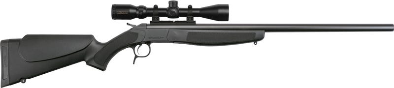 CVA Scoped Scout 6.5 Creedmoor 20″ 1:8″ Bbl Blued/Black Single Shot Rifle w/Mounted KONUS Scope CR4815SC