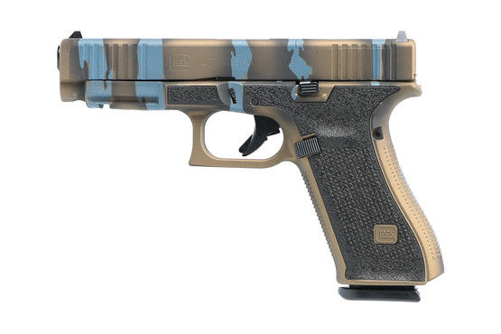 GLOCK 47 MOS Gen5 9mm Pistol – Bronze Tiger Camo