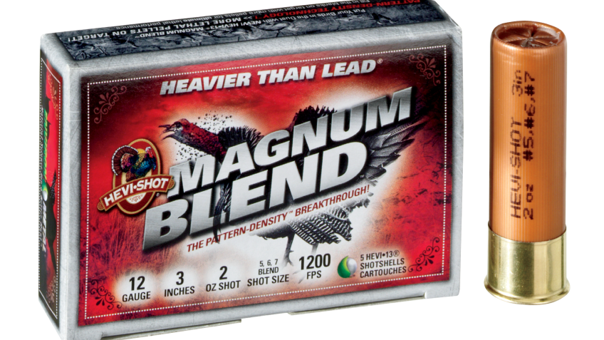 HEVI-Shot Magnum Blend Turkey Load Shotshells – 20 Gauge – #5,6,7 – 3” – 50 Rounds