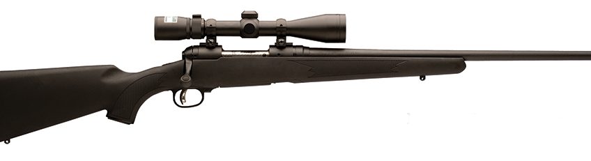 SAVAGE 111 Trophy Hunter XP 25-06 Rem 22in 4rd Matte Black Rifle with Nikon 3-9×40 Scope (19687)