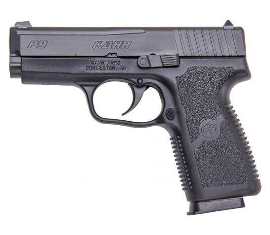 Kahr Arms KP9094N P9 Standard9mm Luger 3.50″ 7+1 Stainless Steel Black Polymer Grip