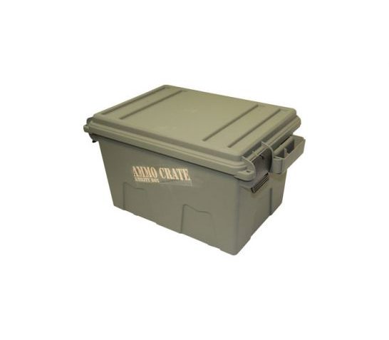 MTM Case Gard Ammo Crate Utility Box, Army Green – ACR7-18