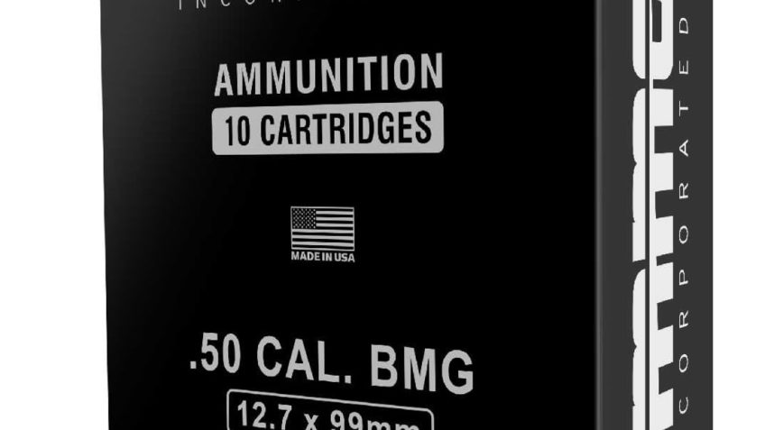 Ammo Inc Signature .50 BMG 750 Grain A-MAX Ammunition 10rd Box
