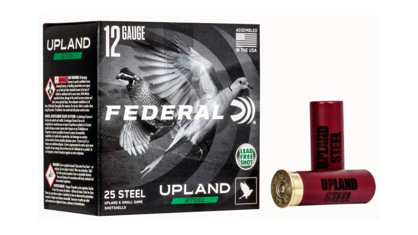 12 Gauge – 2-3/4″ 1oz. #6 Steel Shot – Federal Upland Steel – 250 Rounds