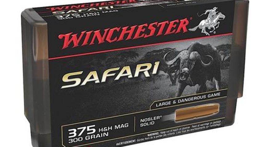 Winchester Ammo Supreme 375Hh 300Gr Nosler Solid 20/10 S375SLS –