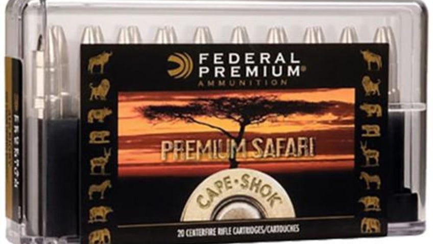 Federal P458d Cape-Shok 458 Winchester Magnum Tsx 500 GR 20Box/10Case