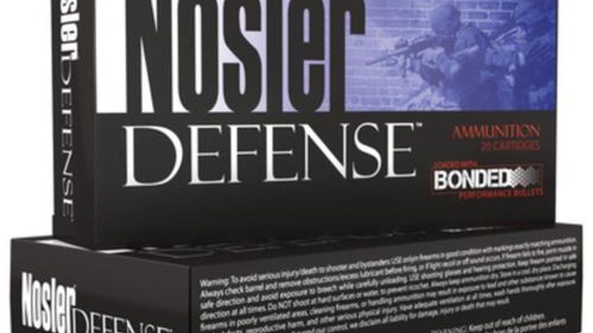 Nosler Ammo 6.8Spc 90Gr Bonded Defense 20/10 054041396806 –