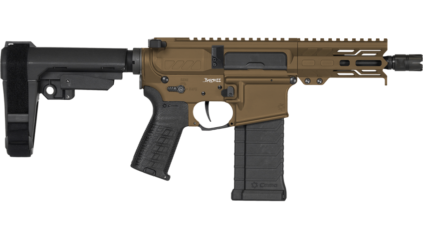 CMMG 54A3B0FMB Banshee MK4 5.7x28mm AR-15 Pistol with Brace