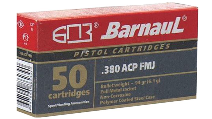 POLYCOATED 380 AUTO FULL METAL JACKET AMMO