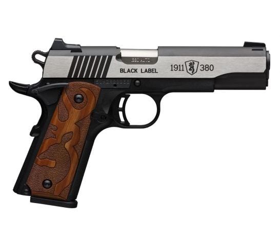 Browning 1911-380 BL MED 380Acp SS Cpt# 051951492