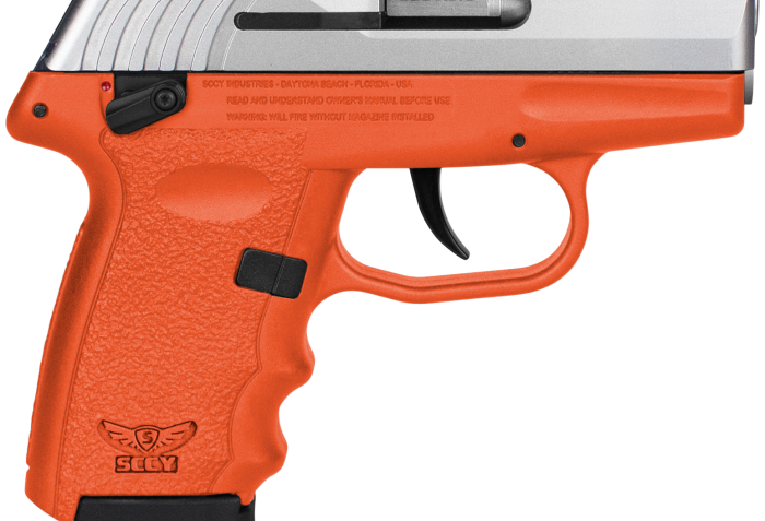 SCCY CPX-4 Orange 380 ACP 2.96″ Barrel 10-Rounds 2 Mags